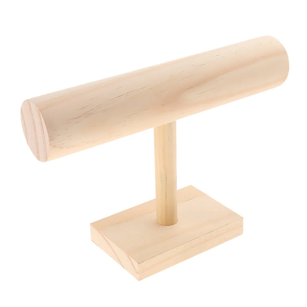 Stylish Minimalist Solid Wood Bracelet Holder Official