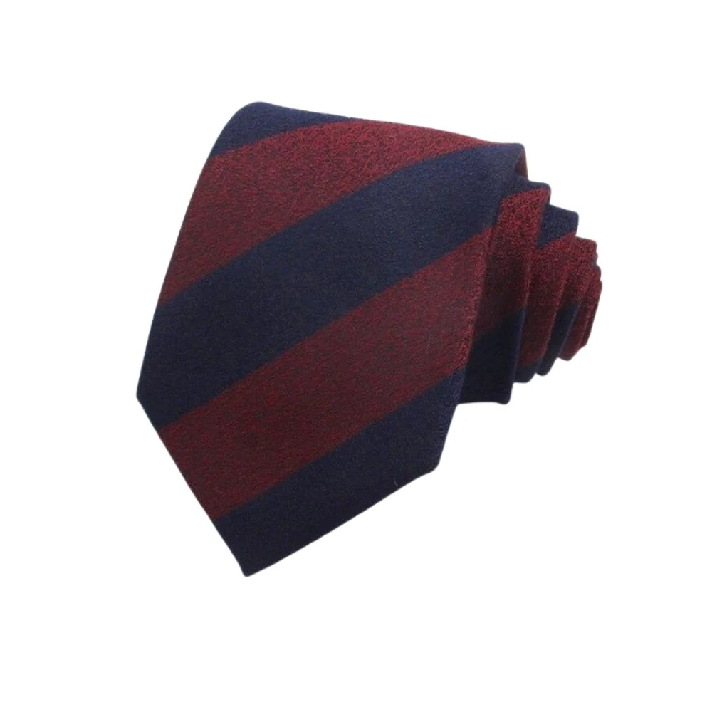 Artisan Corbata de algodón del regimiento británico Contemporary