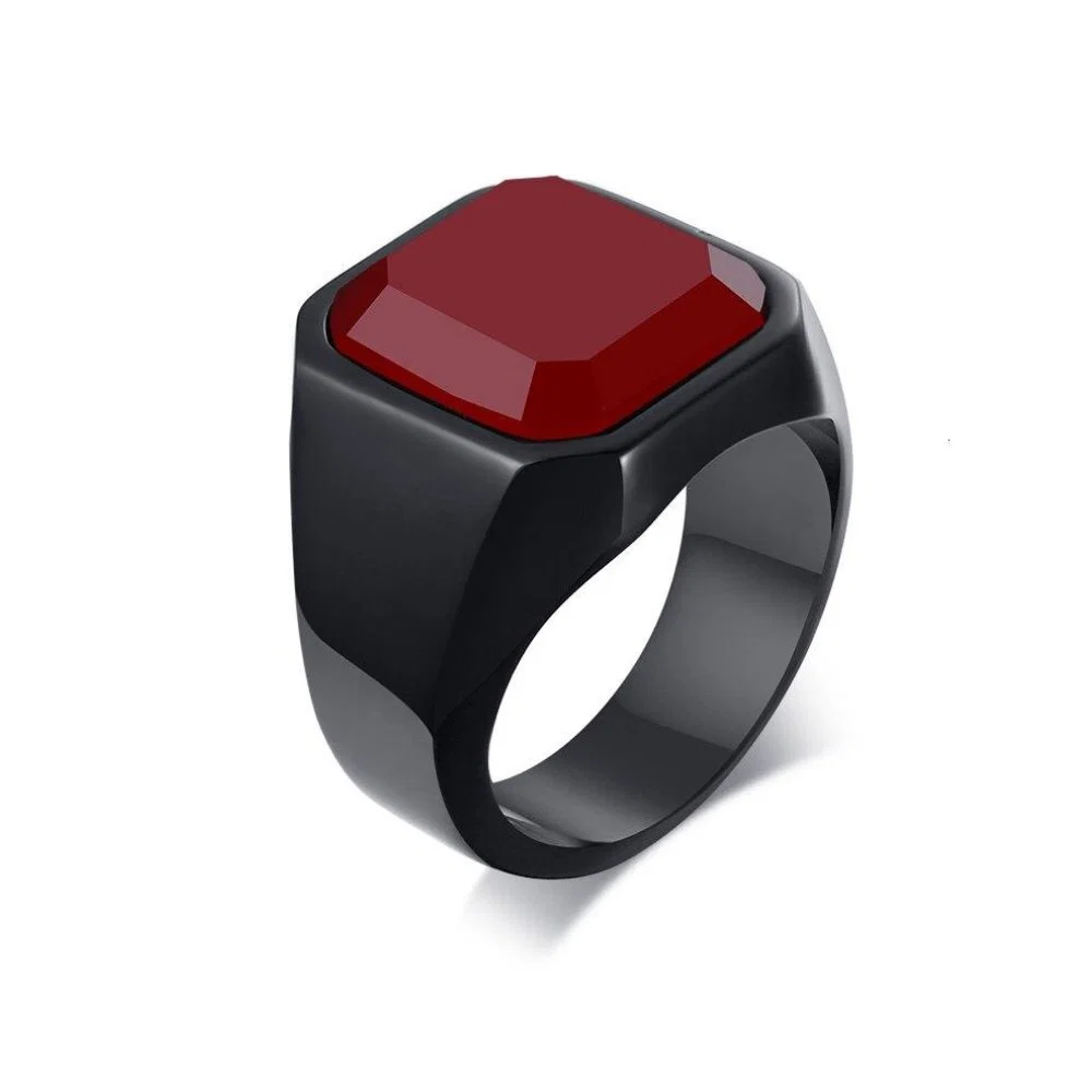 Selected Anillo de sello de cristal de cornalina Dependable