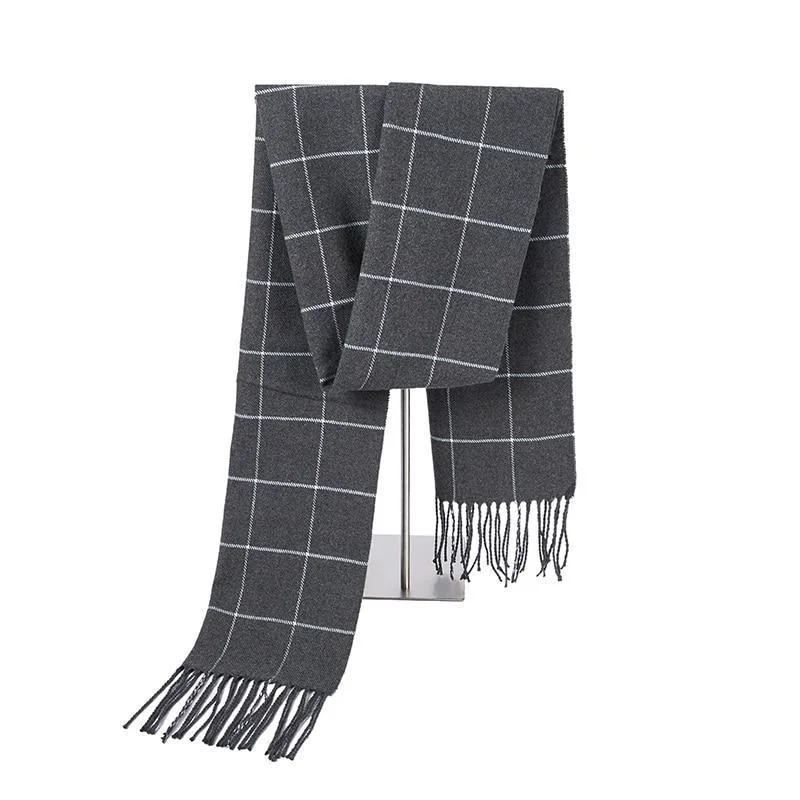Carefully Designed Fredrik Bufanda de lana y cachemira Graph Check Expertly Made