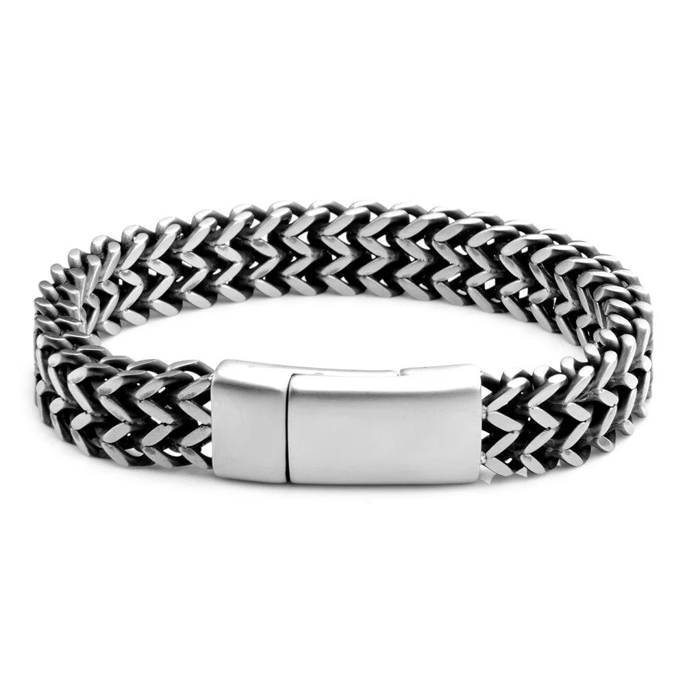 Effective Stefan Pulsera de cadena de acero inoxidable High-Grade