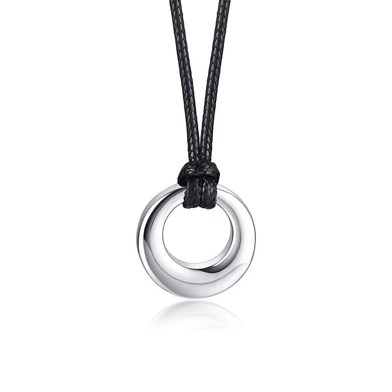 Top-Quality Collar con colgante Minimal Circle Of Life World-Class