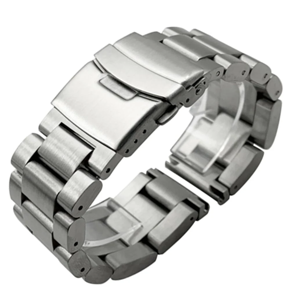 Efficient Alfredo Correa de reloj Oyster de acero inoxidable 316L Enhanced