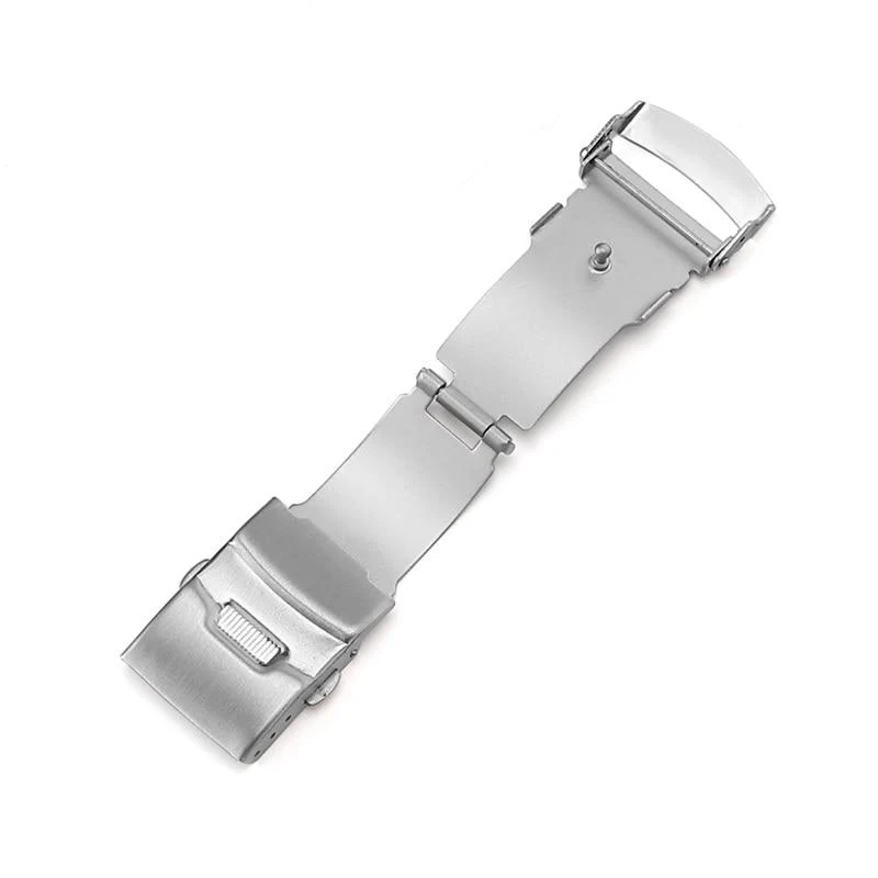 High-Performance Hebilla de acero inoxidable con cierre desplegable de doble pulsador Stylish