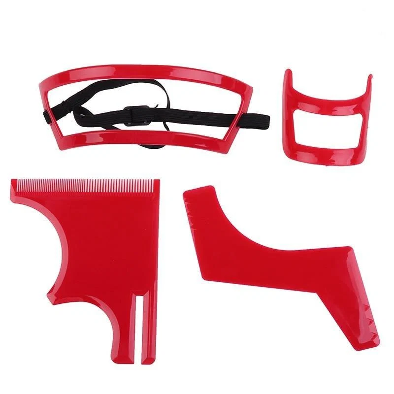 Effective Set definitivo de plantillas para dar forma a la barba y el pelo Eco-Friendly