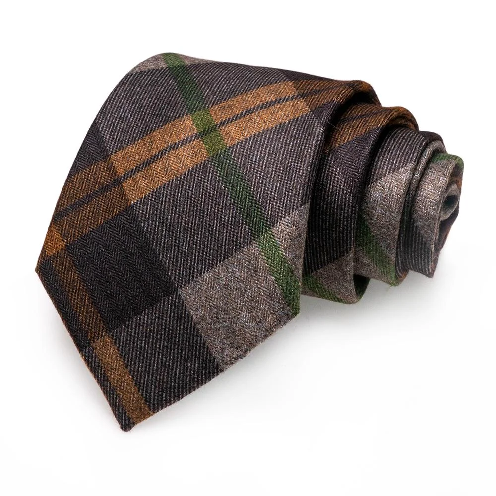 Reliable Corbata de cachemira a cuadros Sophisticated