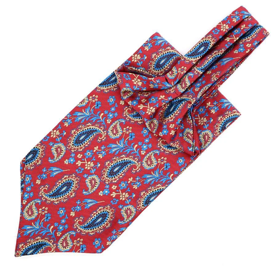 Functional Corbata Ascot Teardrop Paisley Pequeña Innovative