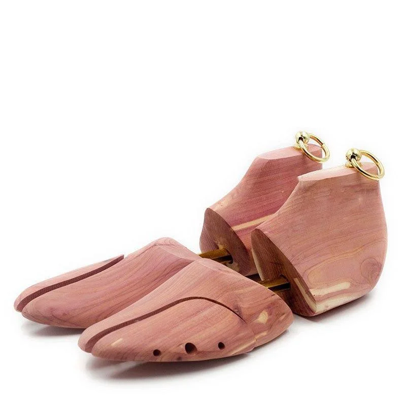 Artisan Zapatero ajustable de madera de cedro para botas High-Grade