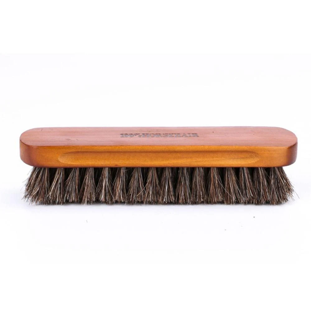 Relaxed Fabio Cepillo profesional de madera de pelo puro de caballo Premium Material