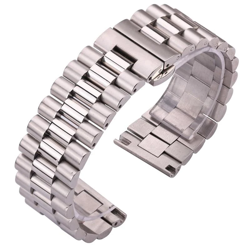 Soft Jules Pulsera reloj President de acero inoxidable con cierre de mariposa Consistent