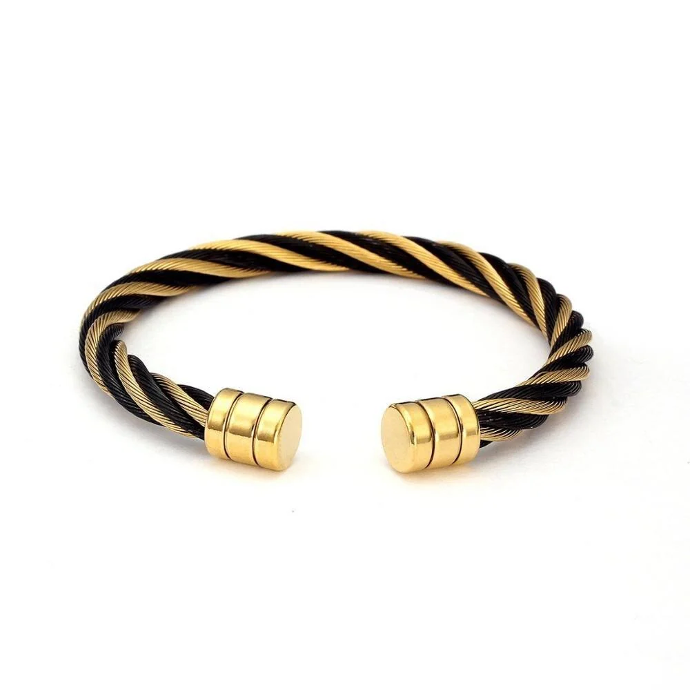 Convenient Livigno Pulsera brazalete dorada Exceptional