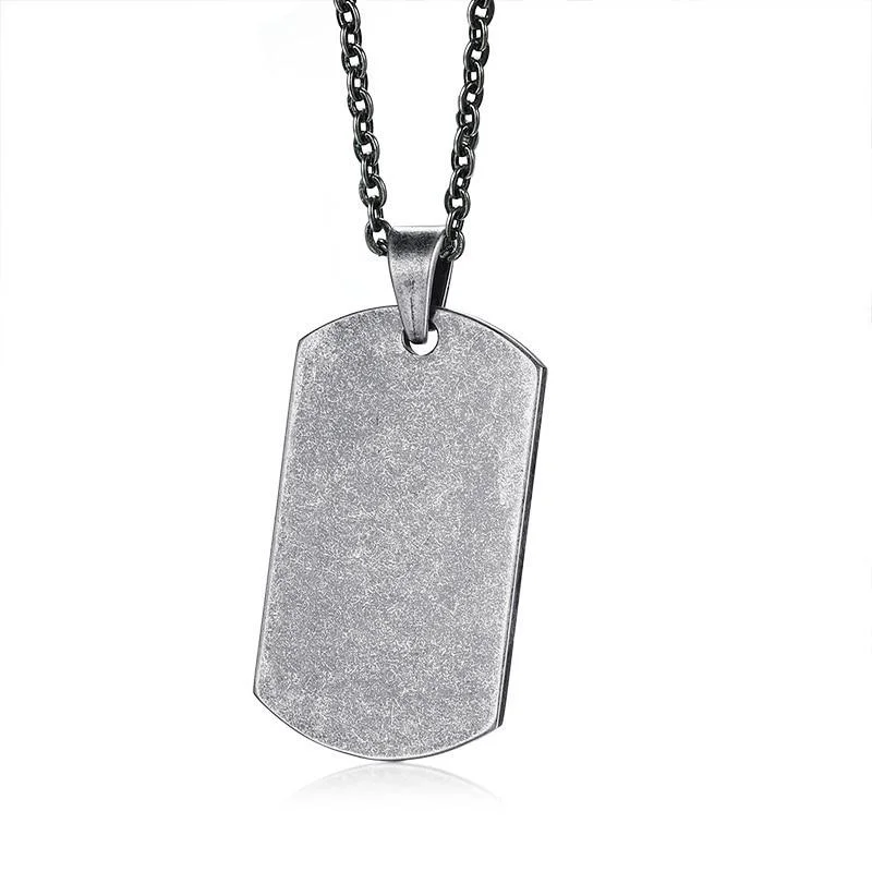 Safe Collar Colgante Dog Tag Oxidado Outstanding