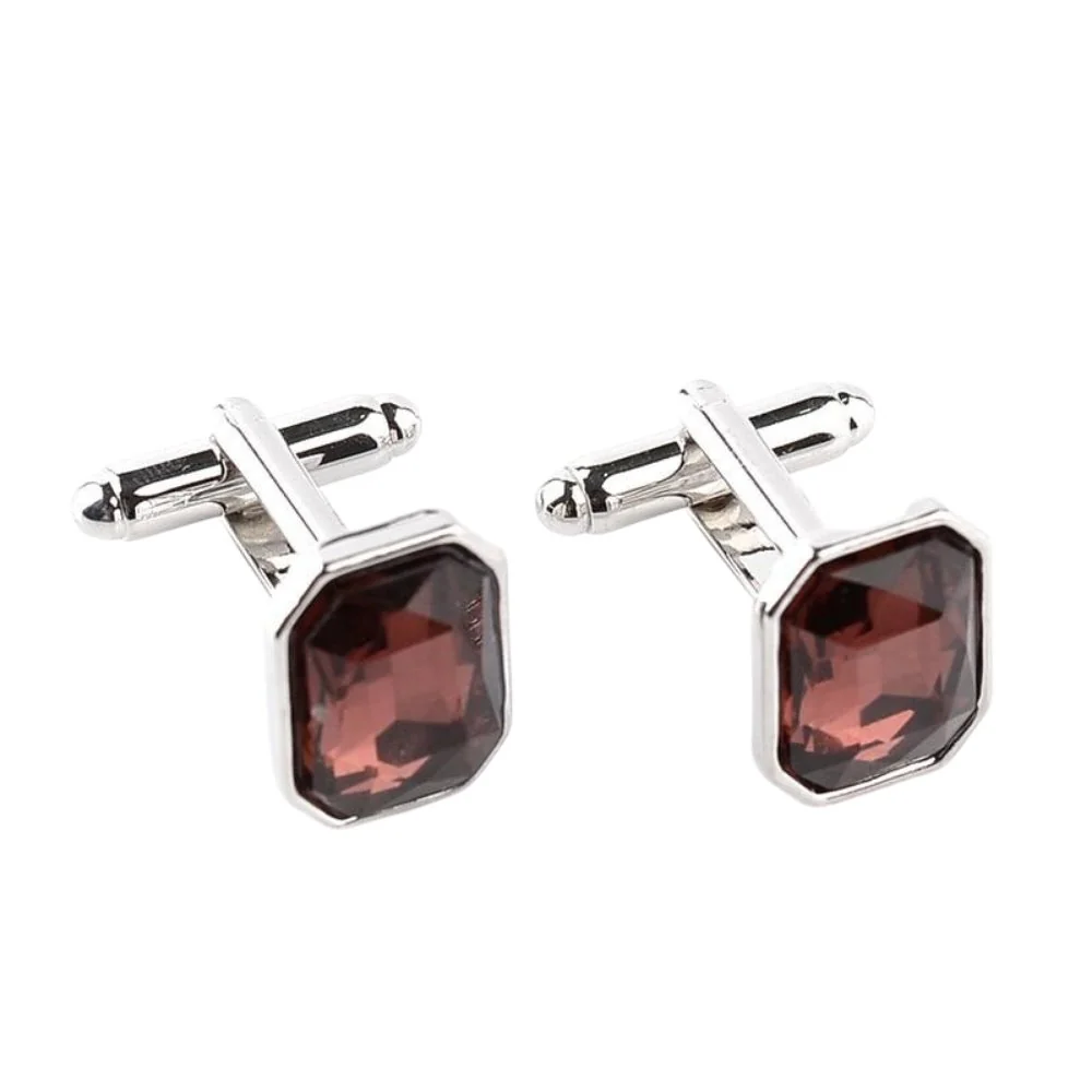 High-Grade Gemelos de strass plateados Safe