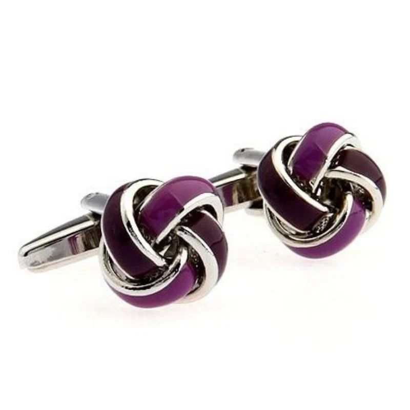 Sustainable Gemelos Nudo Gótico Morado Practical