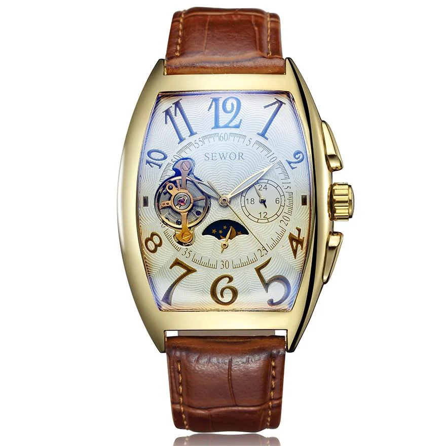 Refined Enzo Reloj mecánico de negocios Innovative