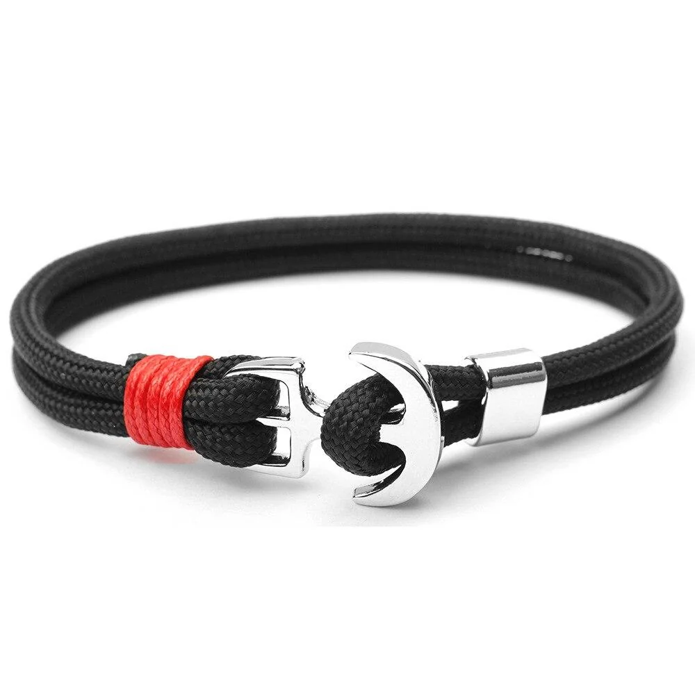 Sophisticated Fido Anchor Solid Bracelet Long-Lasting