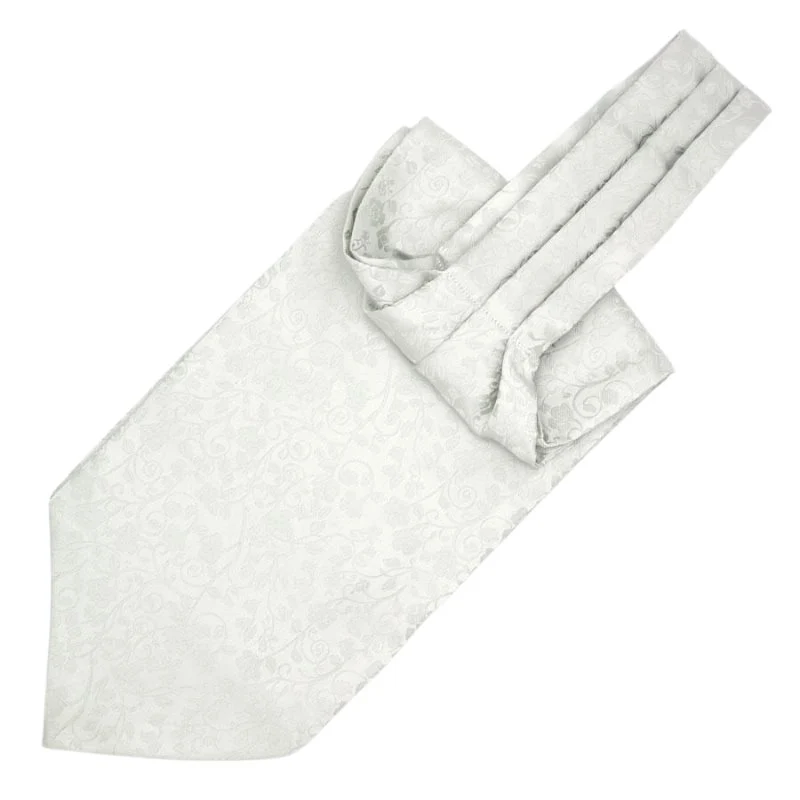Proven Wedding Jacquard Boho Ascot Tie Traditional