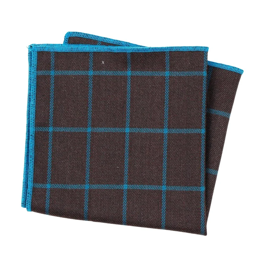 Comfortable Graph Check Cotton Handkerchief Official