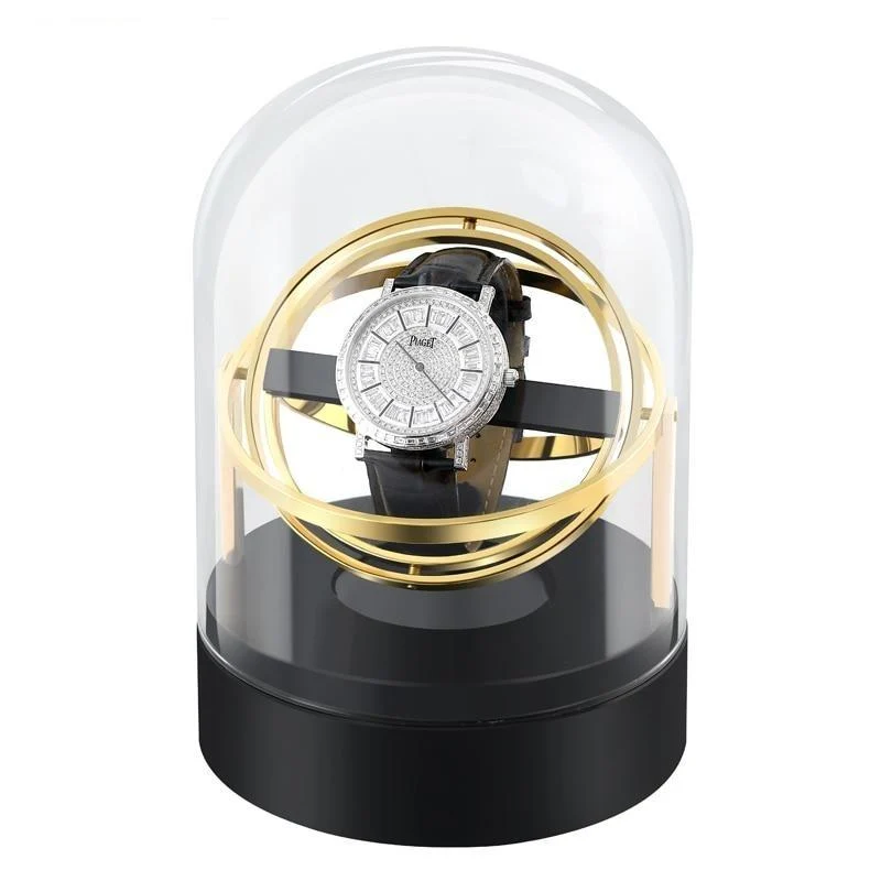 Clean Leonardo 360 Degree Automatic Watch Winder Green