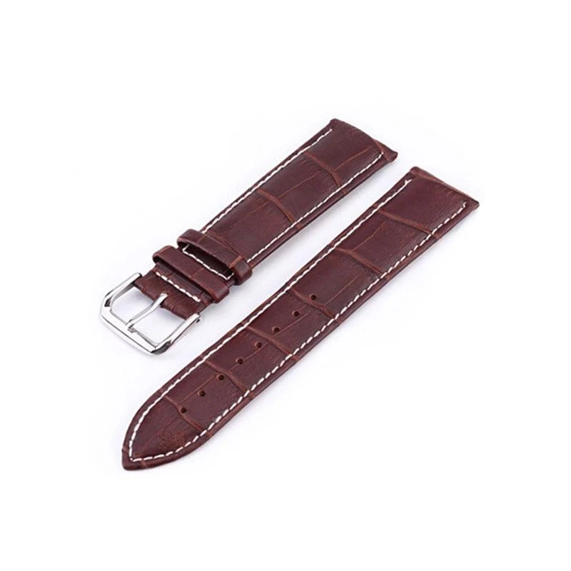 Next-Generation Bormio Vegan Leather Watch Strap With Tang Buckle Stitching Eco-Friendly