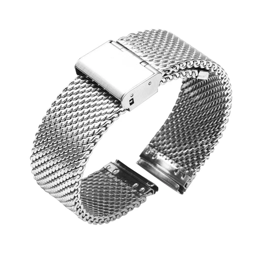 Advanced Claudio Stainless Steel Milanese Mesh Watch Strap Modern