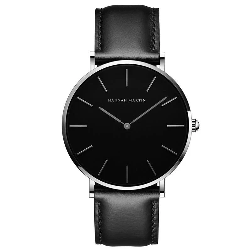Unique Albert Nero Classic Men Watch With Leather Strap Responsible