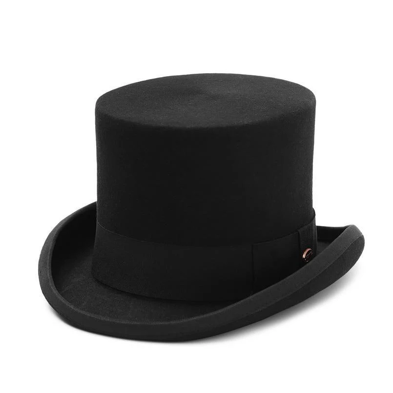Versatile William Wool Felt Top Hat Exceptional