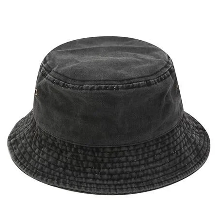 Sustainable Washed Cotton Bucket Hat Recyclable