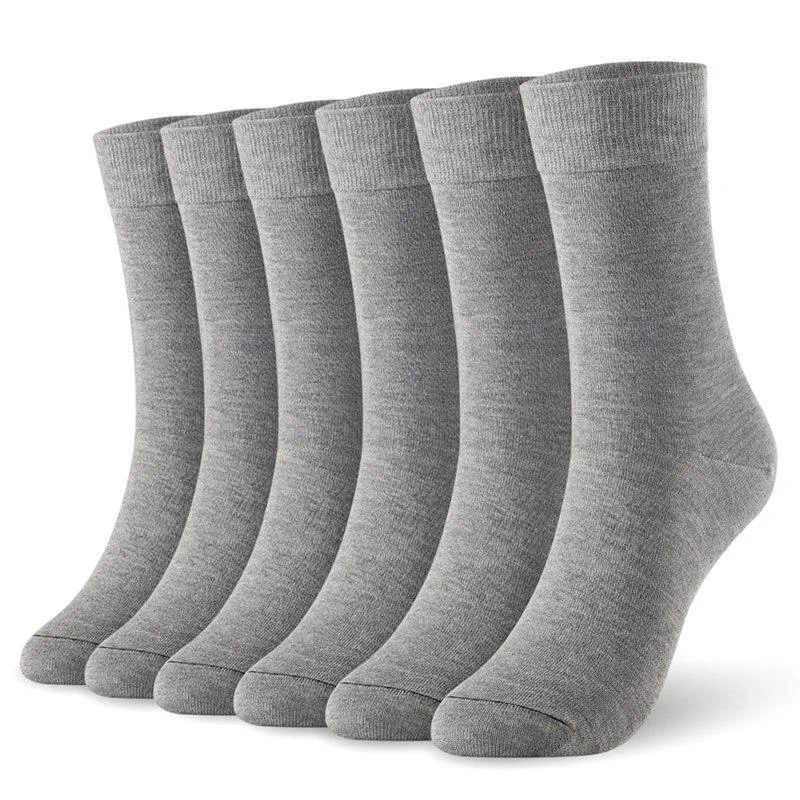 Top-Quality High Bamboo Fiber Business Socks 3 pairs Set High-End