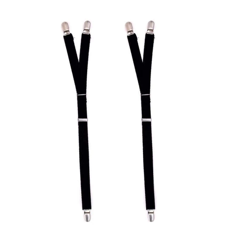 Detailed Black Adjustable Long Shirt Stays Safe