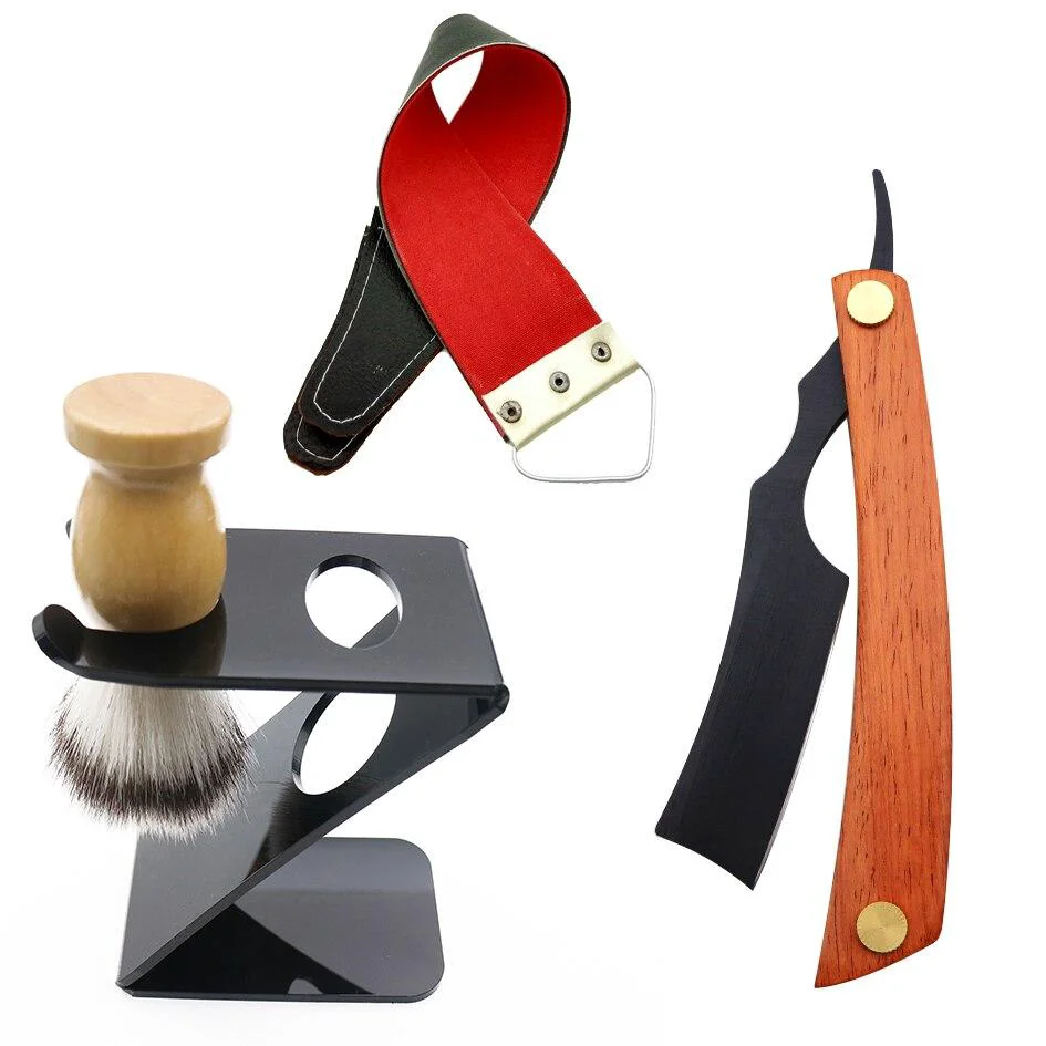 Detailed Salvestro Straight Razor Set Enhanced