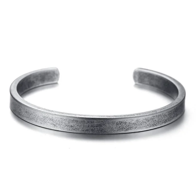 Original Design Oscar Stainless Steel Cuff Bracelet Traditional