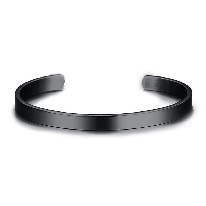 High-End Fredrik Minimalist Metal Cuff Bracelet Original