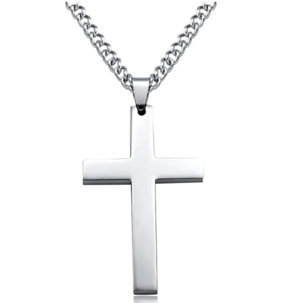 Prestigious Cross Stainless Steel Pendants Necklace Advanced