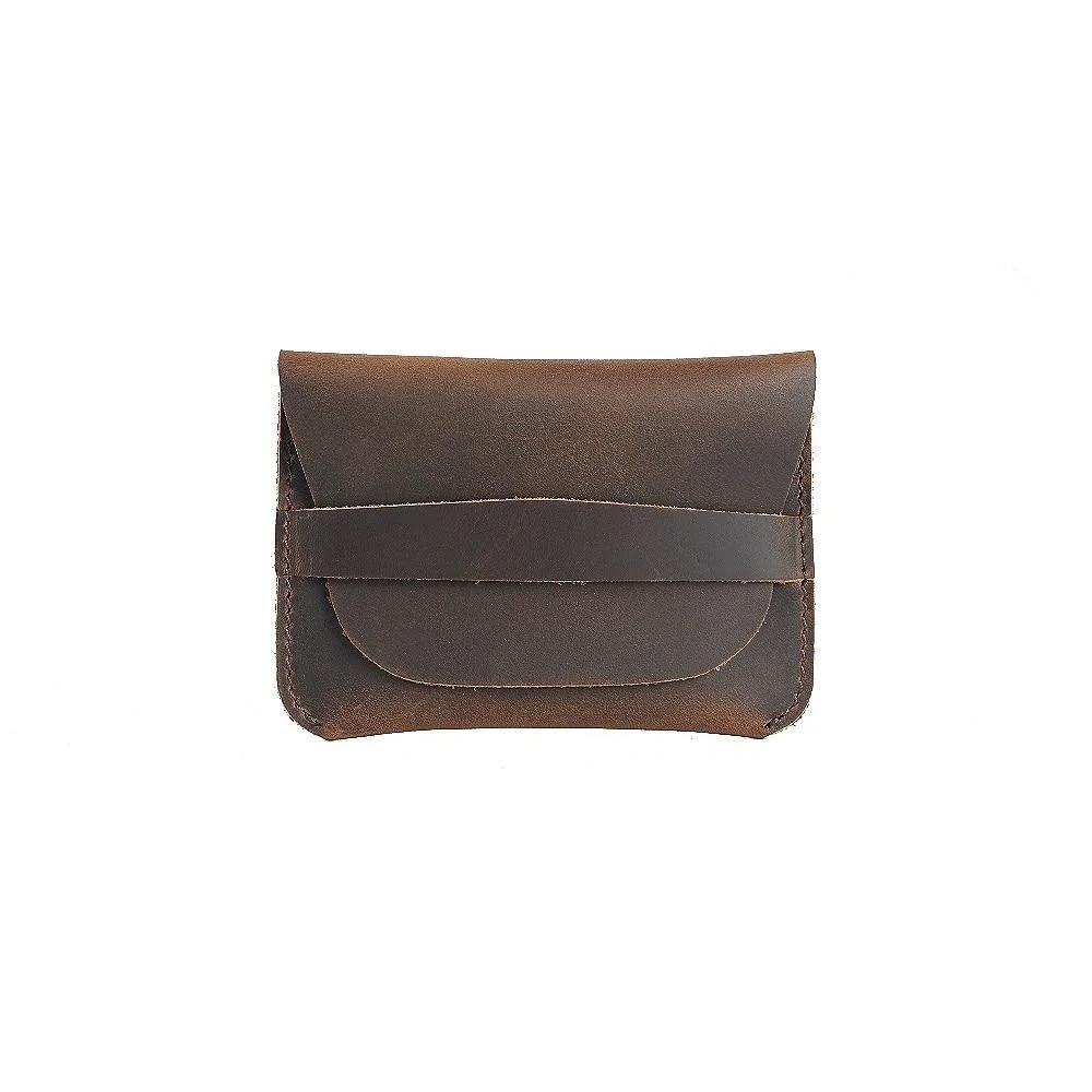 Carefully Designed Rodrigo Vintage Crazy Horse Leather Card Holder Next-Generation
