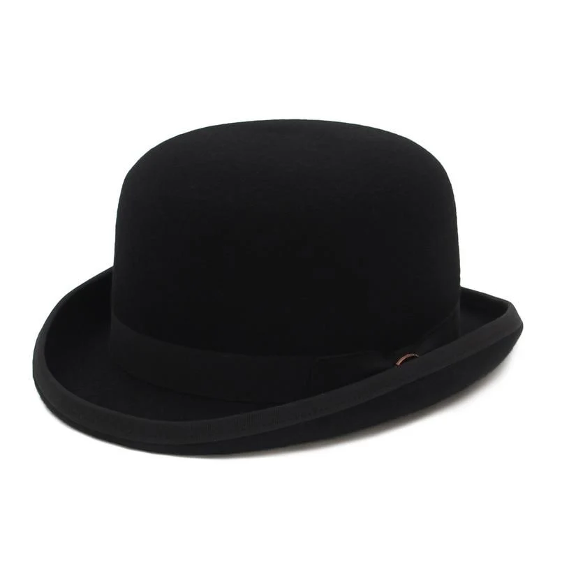 Fine Crafted Wool Felt Bowler Hat Effective