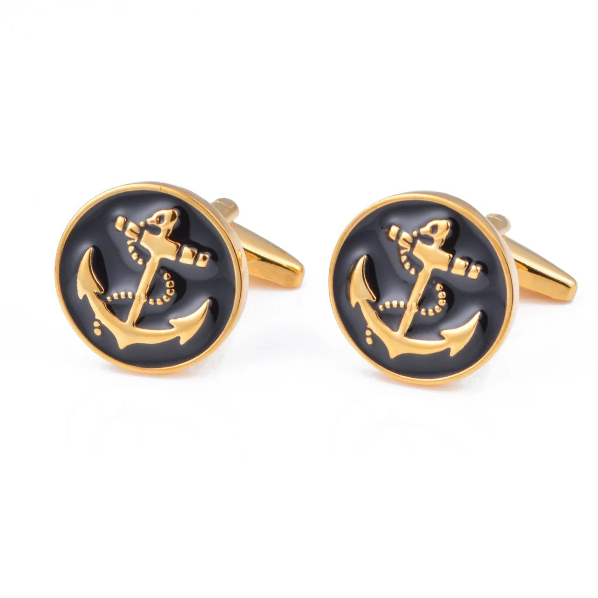 Optimized Sailor´s Anchor Cufflinks Solid