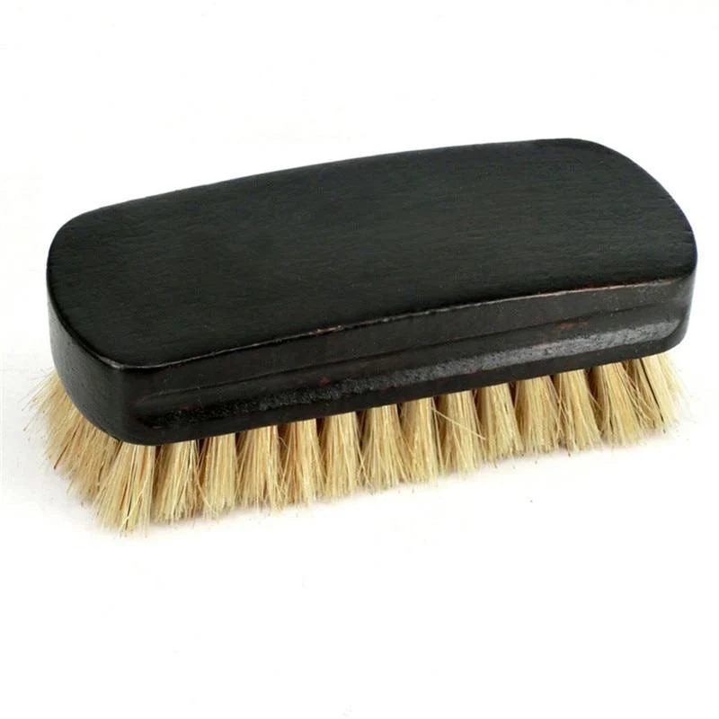 Refined Elvio Pure Pig Bristle Wooden Shoe Brush High-Performance
