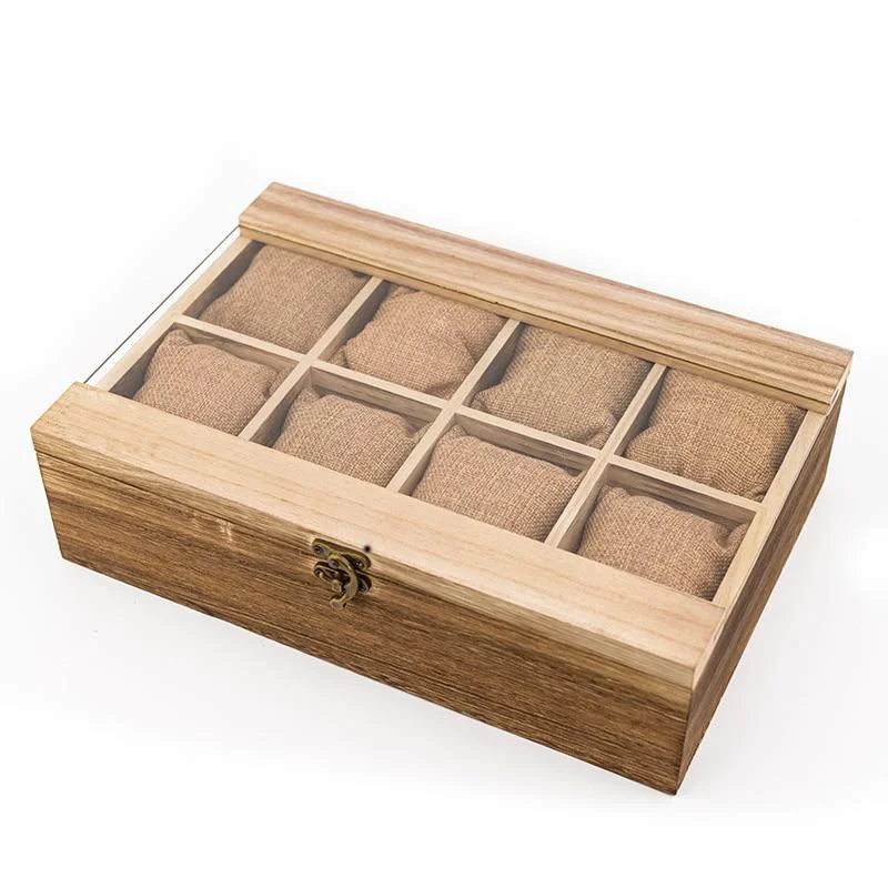 Stylish Armano Wooden Boho Watch Box Organizer 4-8 Slots Eco-Friendly