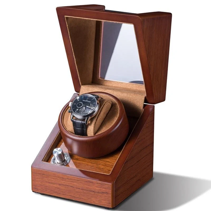 Functional Giacomo Wooden Single Watch Winder Outstanding