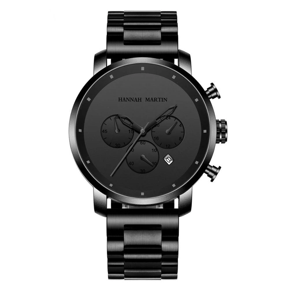 Enhanced Gilbert Minimalist Chronograph Watch Fine Crafted