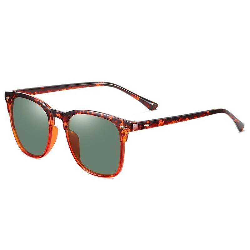 Organic Matteo Gafas de sol de leopardo polarizadas High-Grade