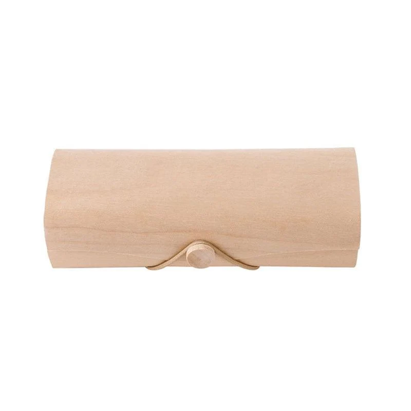 Outstanding Estuche rígido minimalista de madera para gafas de sol Original
