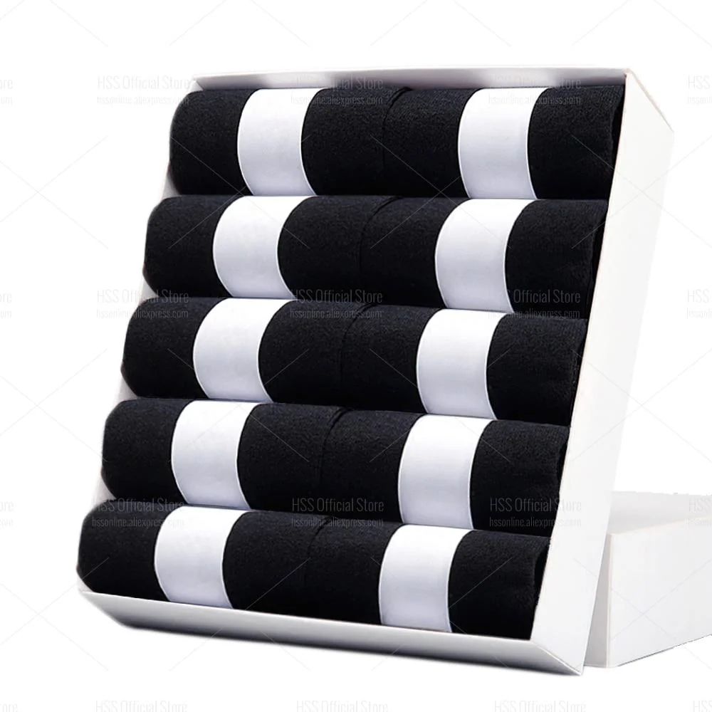 Casual Calcetines de negocios de alto algodón Juego de 10 pares Effective