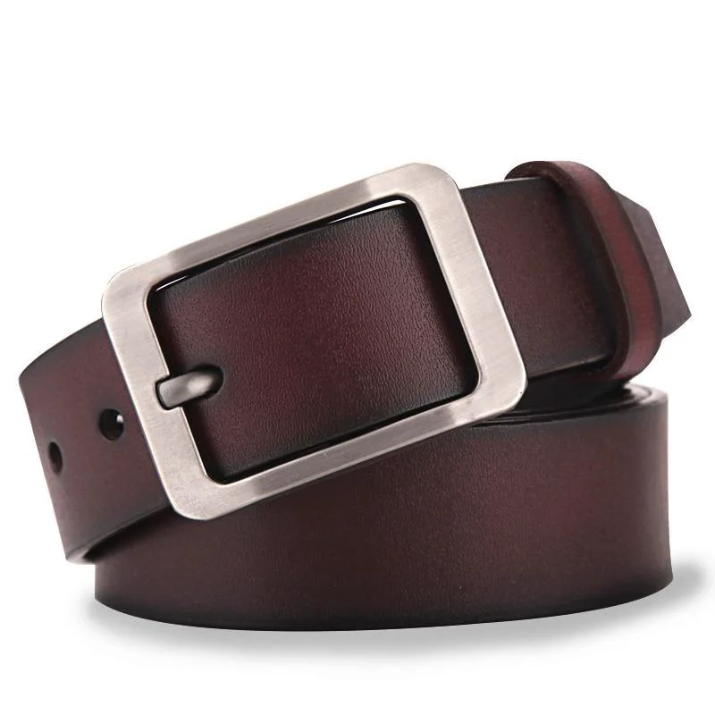 Top-Quality Giovanni Cinturón de piel de vaca Premium