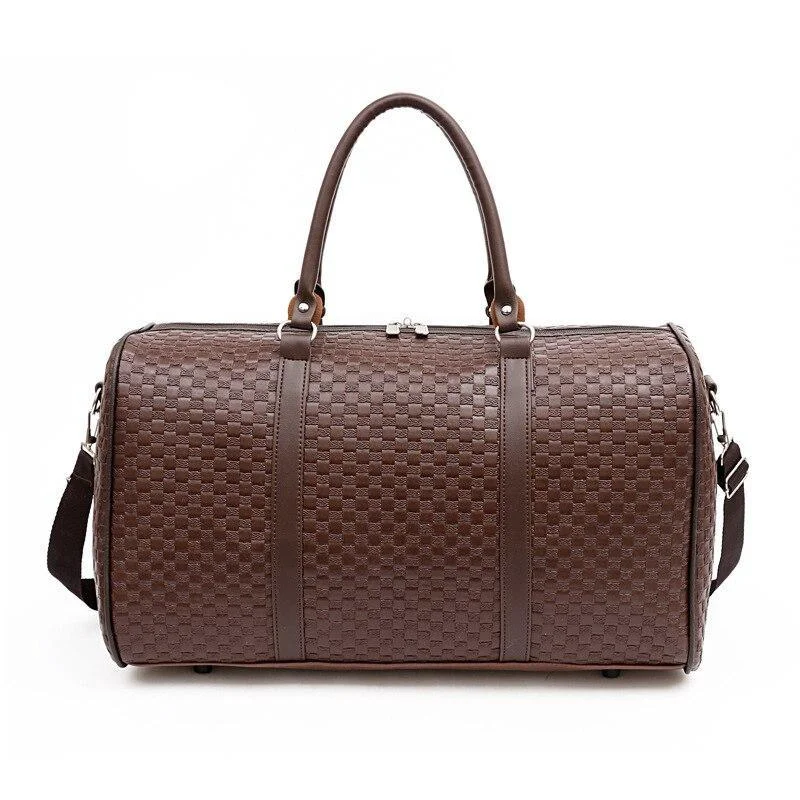 User-Friendly Jessie Bolsa de piel Duffel Weekender Proven