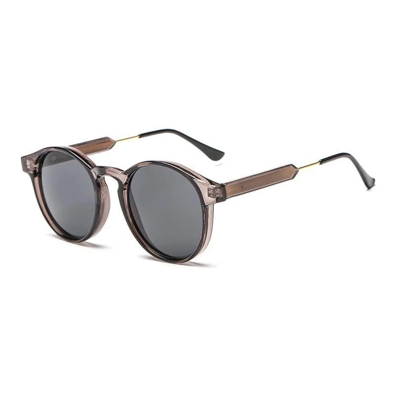 Certified Claude Gafas de sol redondas transparentes Dependable