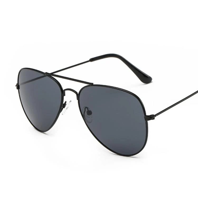 Selected Gafas de sol de aviador clásicas de metal Natural