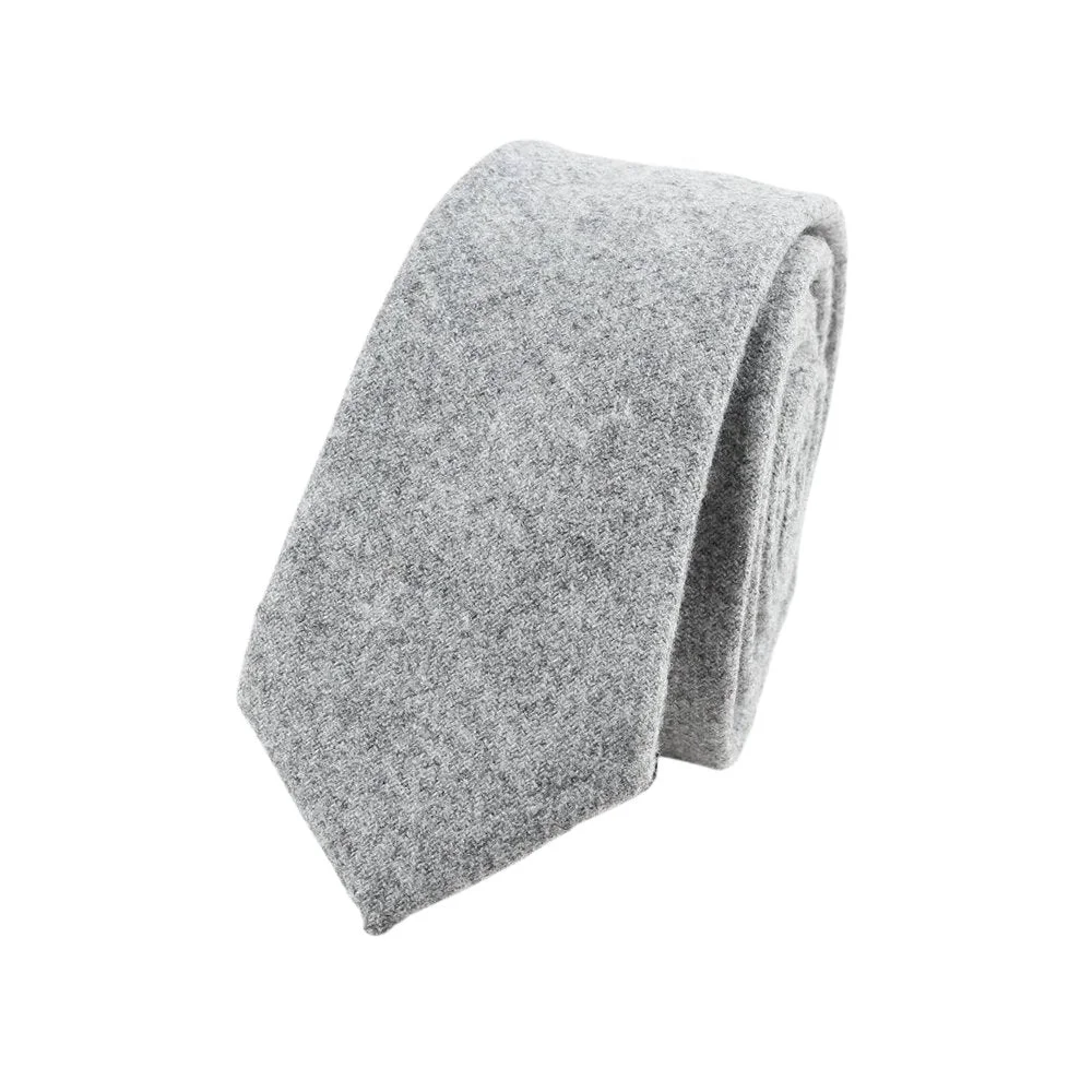 Trendy Elegante corbata de lana maciza Crafted