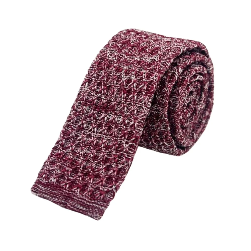 Artisan Corbata de punto de lana Traditional